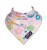Dizzy Flowers Skibz Teething Bib
