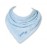 Organic Baby Blue Skibz Teething Bib