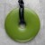 Teething Bling Pendant - Peridot Green