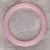 Teething Bling BANGLE - Pink cupcake