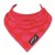 Fuchsia Circles Skibz Teething Bib