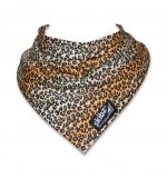 Leopard Skibz Teething Bib