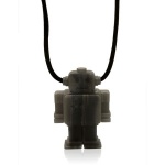 Stainless Steel Junior Robot Necklace