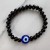 Adult Baltic Amber Evil Eye Bracelet