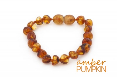 Baroque Amber Adult Clasp Bracelet