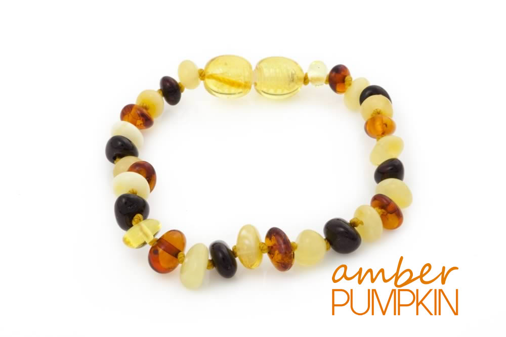 Amber Teething Anklet Bracelet Click Image To Enlarge