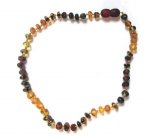 Autumn Medley Amber Necklace